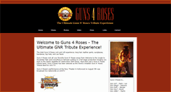 Desktop Screenshot of guns4roses.com